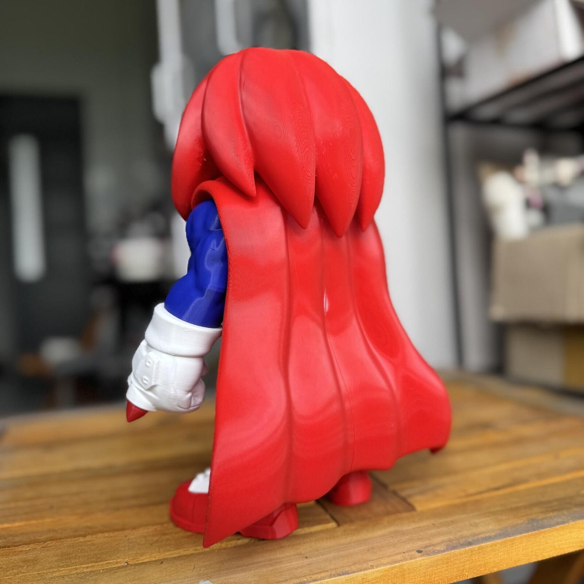 SUPER KNUCKLES β Chibi Superhero Fan Art 3D Printed Figure