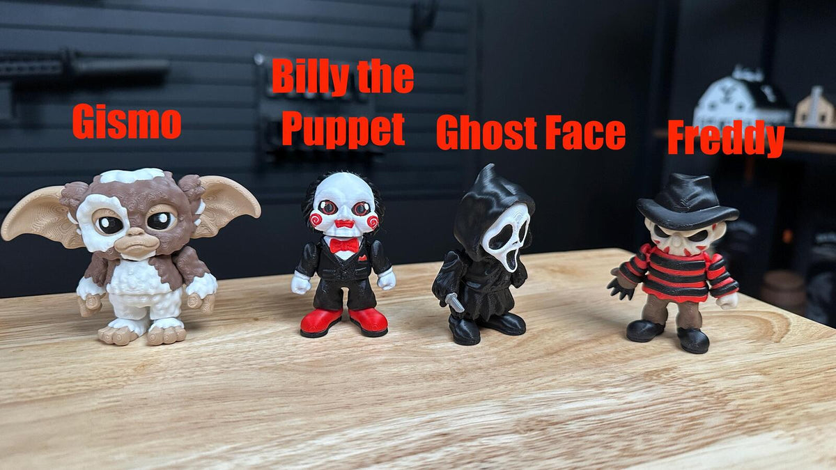 Halloween Mini Articulated Figures