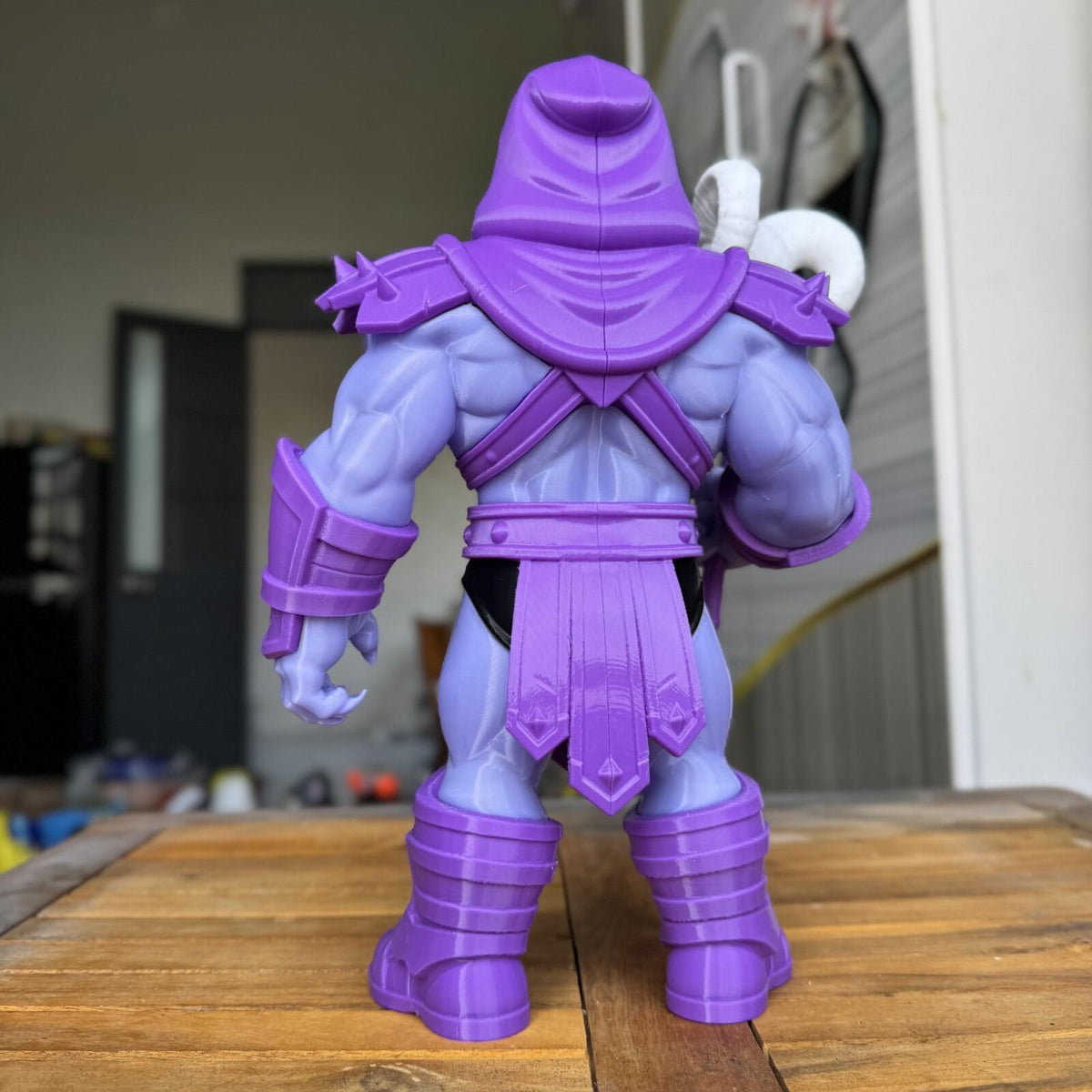 Skeletor Fan Art 3D Printed Statue