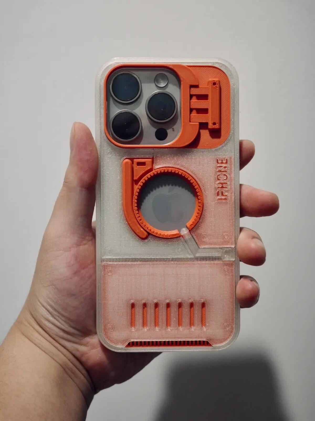3D Printed iPhone Case β Compatible with iPhone 14 Pro / 15 Pro / 16 Pro