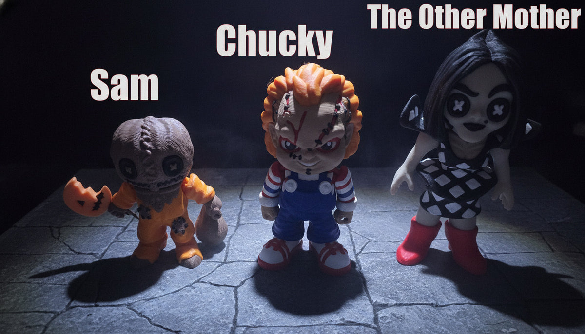 Halloween Mini Articulated Figures