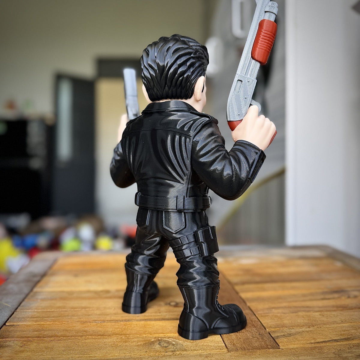 Terminator T-800 Fan Art 3D Printed Statue