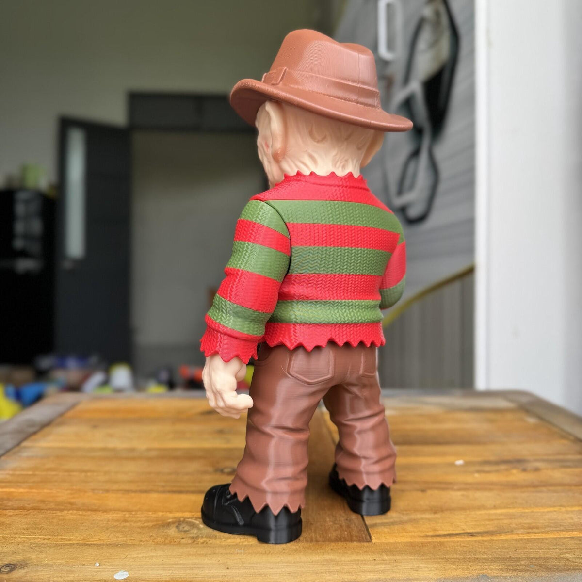 3D Printed Freddy Krueger Statue 9 inch Tall