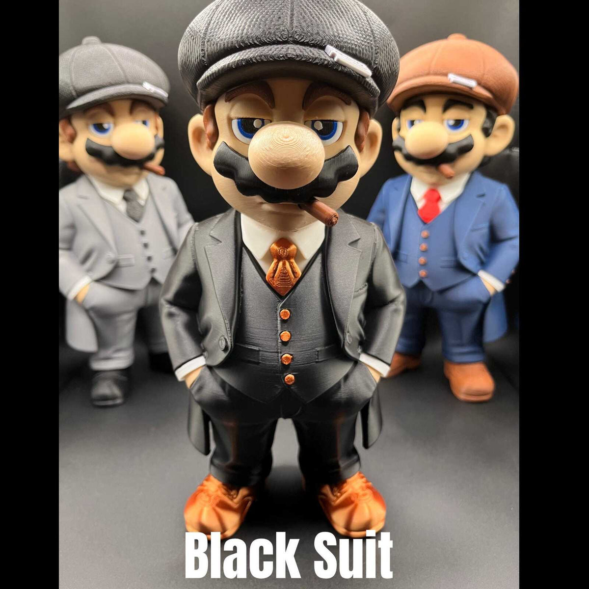 Shelby Inspired Mario - 3d Printed Collectible