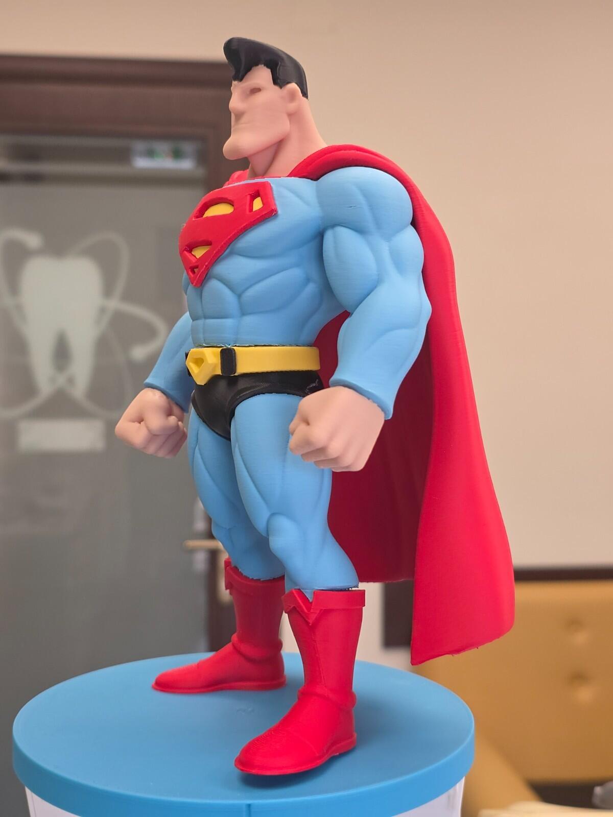 Superman Justice League | 3D Printed Figure Model | 22cm