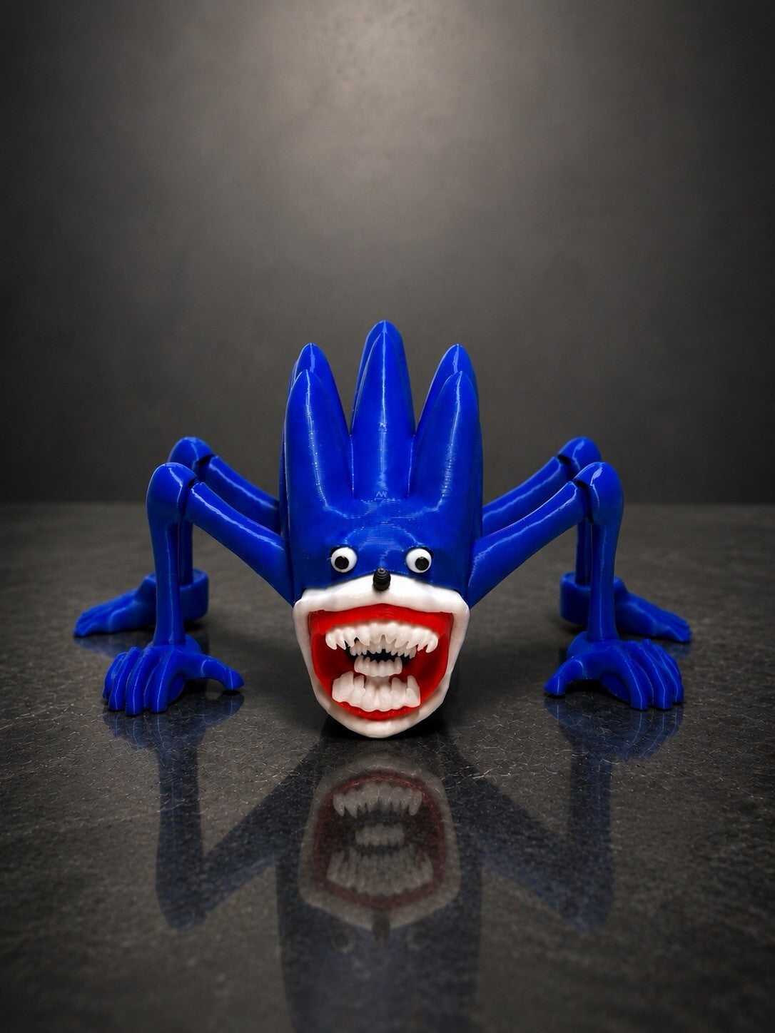 Sonic the Blue Hedgehog 3D Printed Action Figure