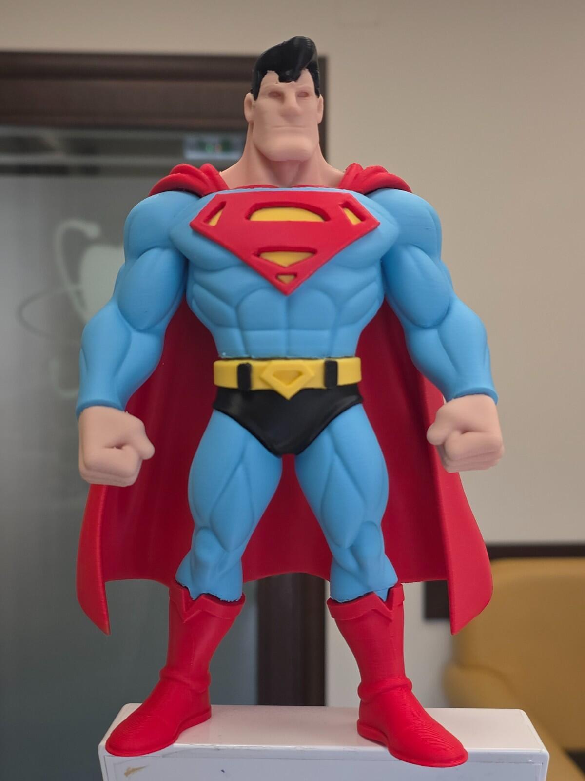 Superman Justice League | 3D Printed Figure Model | 22cm