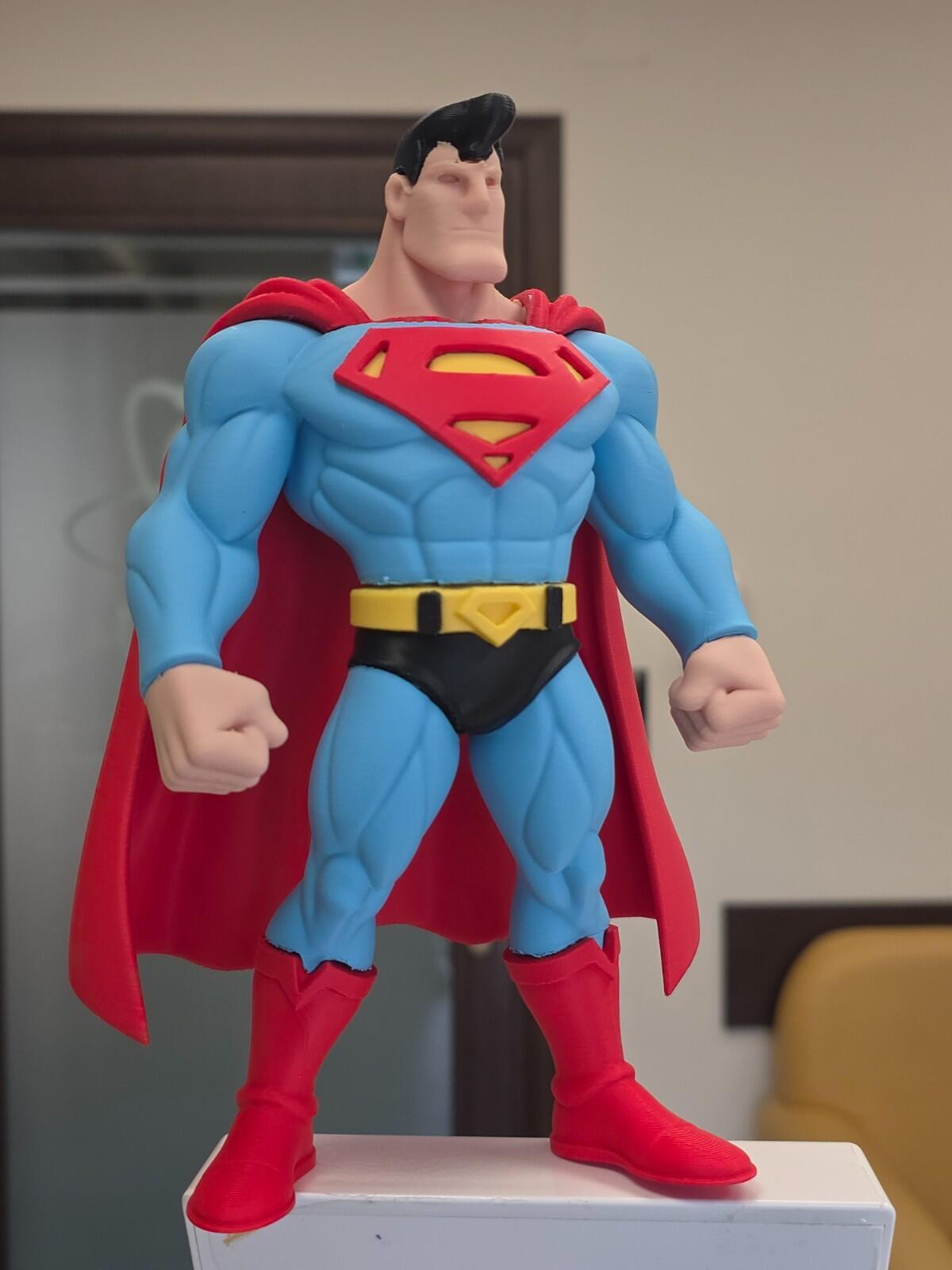 Superman Justice League | 3D Printed Figure Model | 22cm