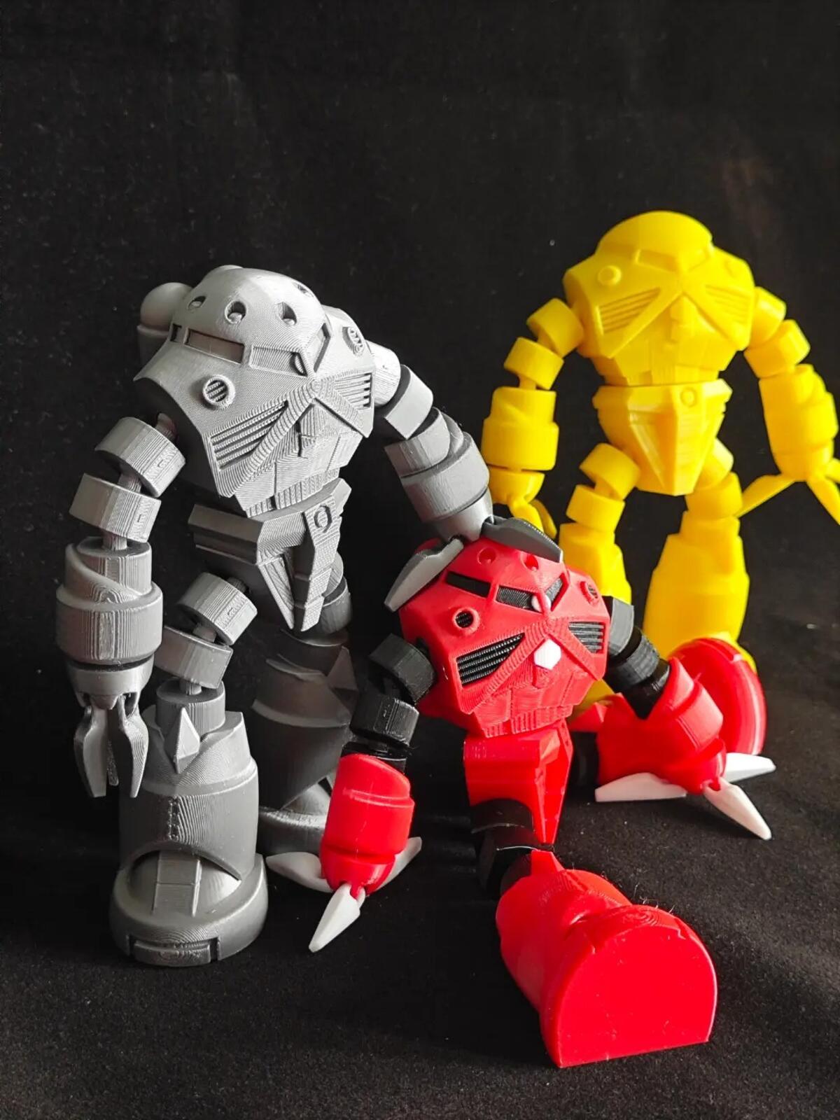 Mecha Crab Robot | 3D Printed | One-Piece | 23 Joints | Single Color