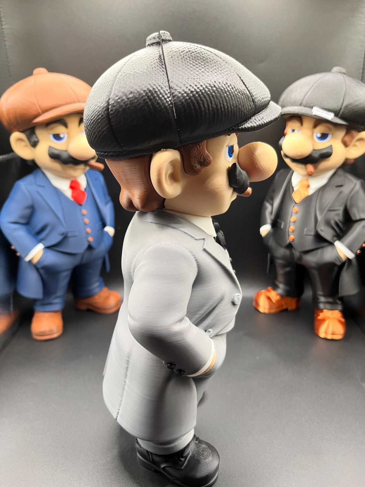 Shelby Inspired Mario - 3d Printed Collectible