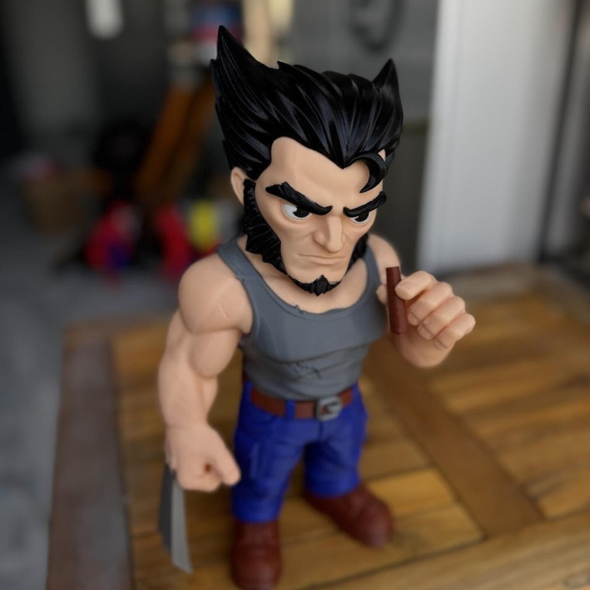 Logan Fan Art Figure | 3D Printed Collectible