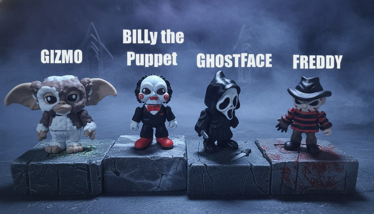 Halloween Mini Articulated Figures