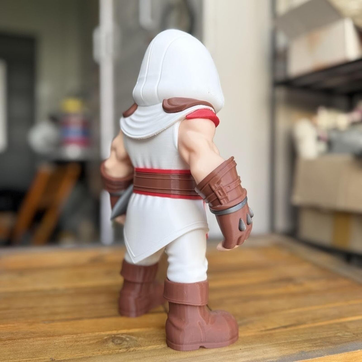 ๐ฎ๐ก๏ธ Mario X Assassin โ Chibi Crossover Fan Art Figure