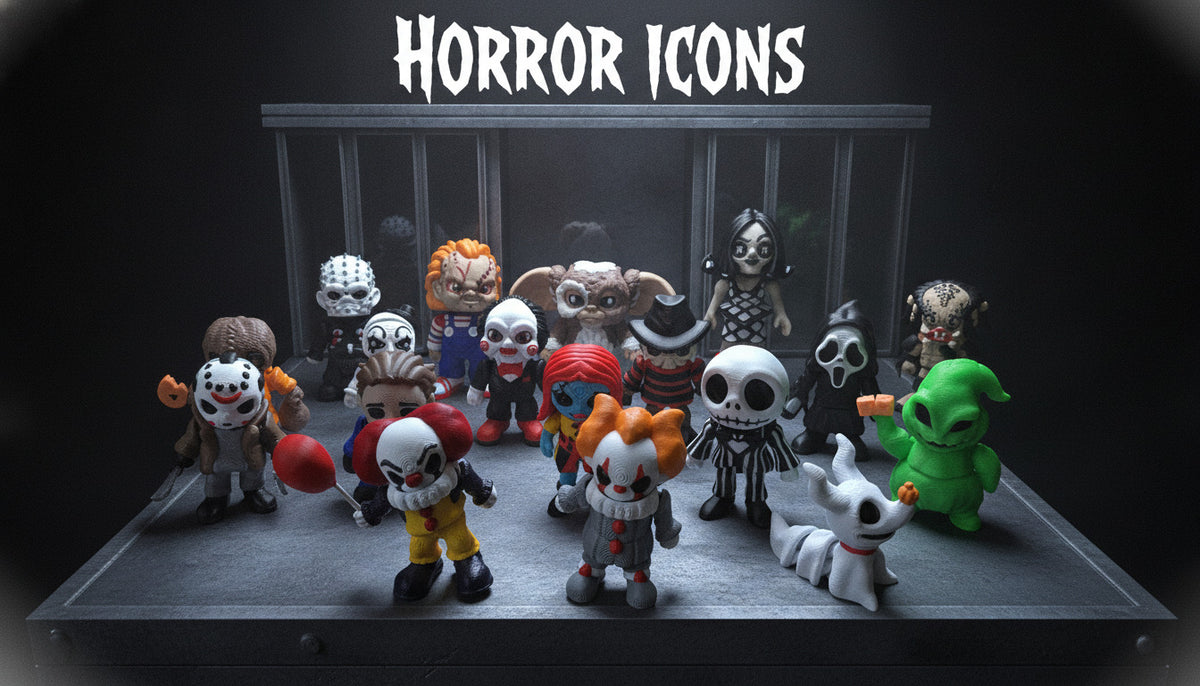 Halloween Mini Articulated Figures