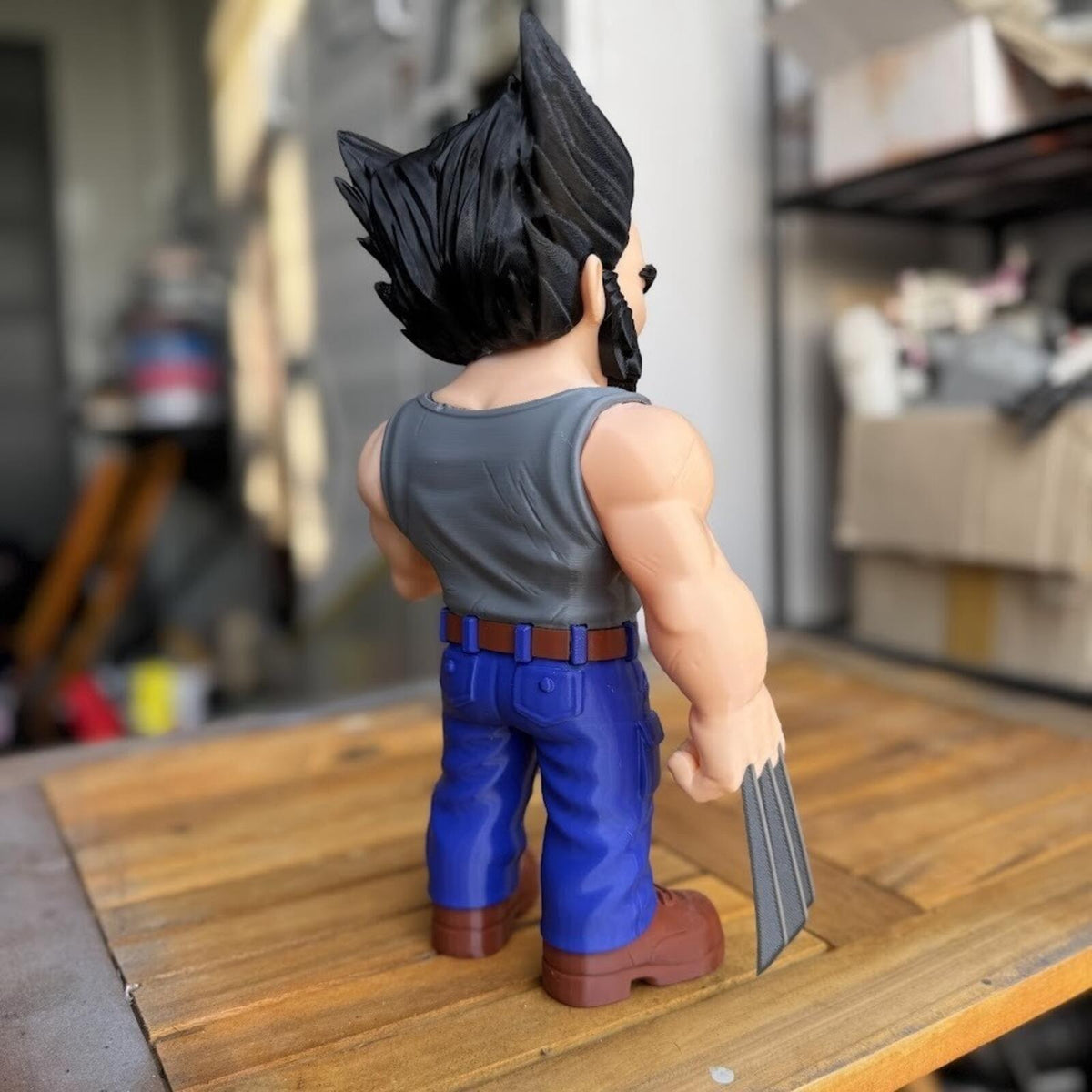 Logan Fan Art Figure | 3D Printed Collectible