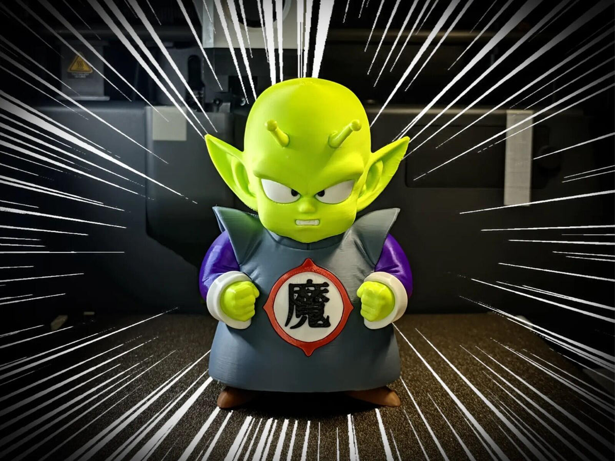 Green Demon–Inspired Anime Style Warrior Figure | Dragon Ball
