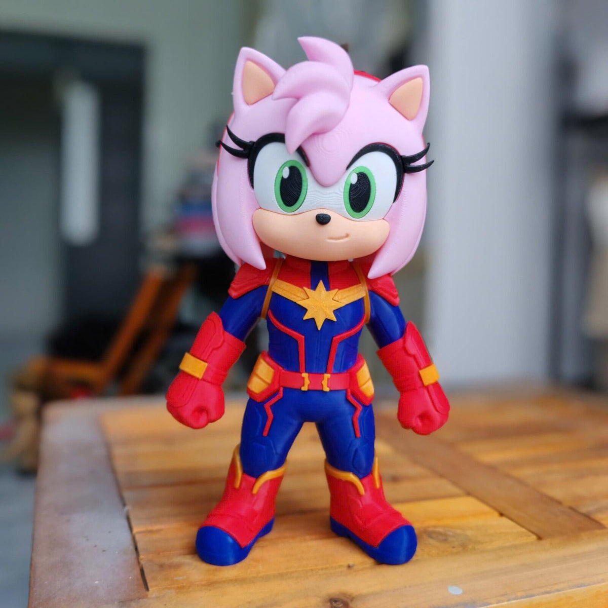 CAPTAIN AMY | Fan Art Figure | 3D Printed Collectible