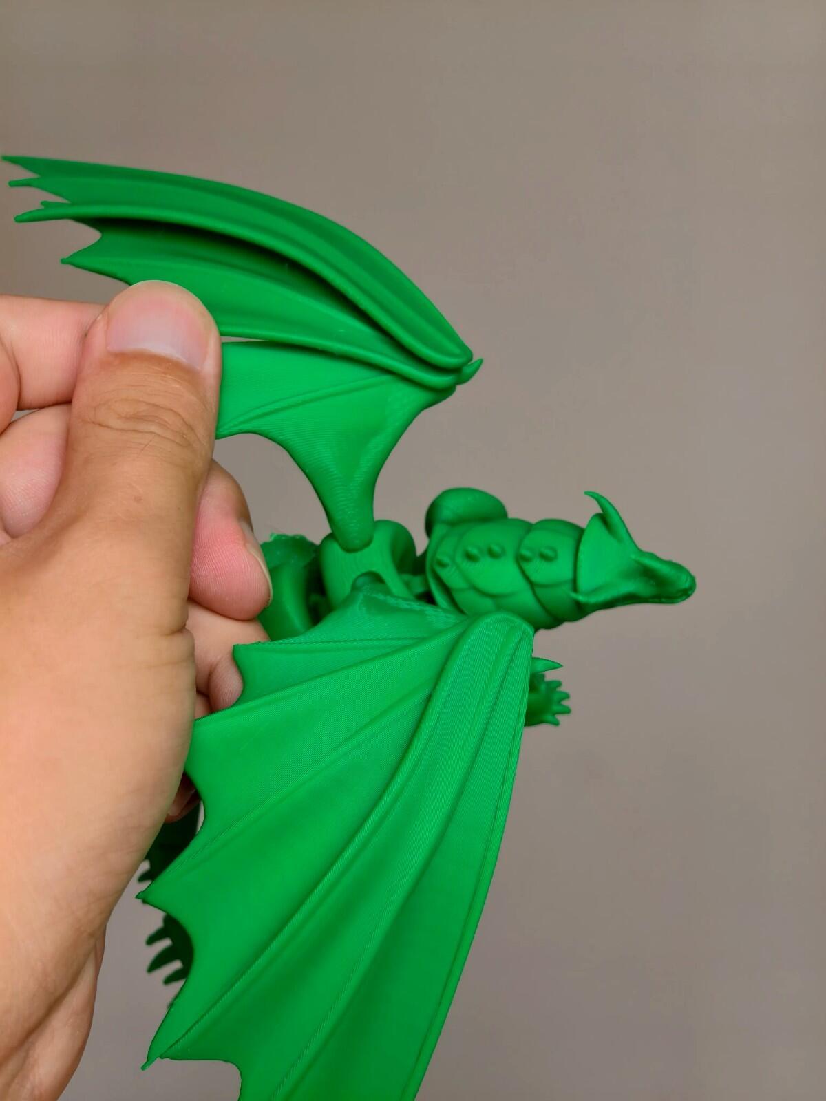 Heavy Armored Dragon – 3D Printed Fantasy Figure