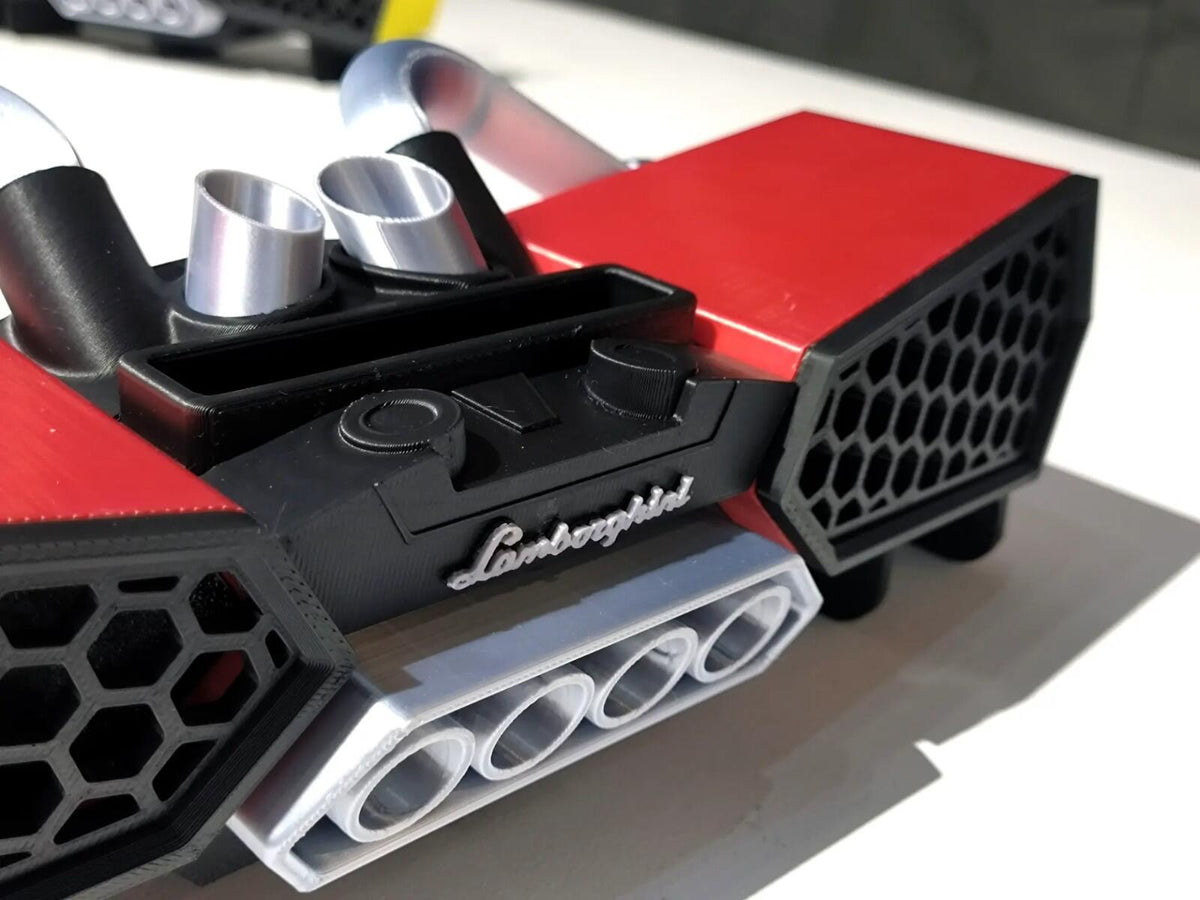 3D Printed Lamborghini Style Phone Speaker | Passive Amplifier Stand