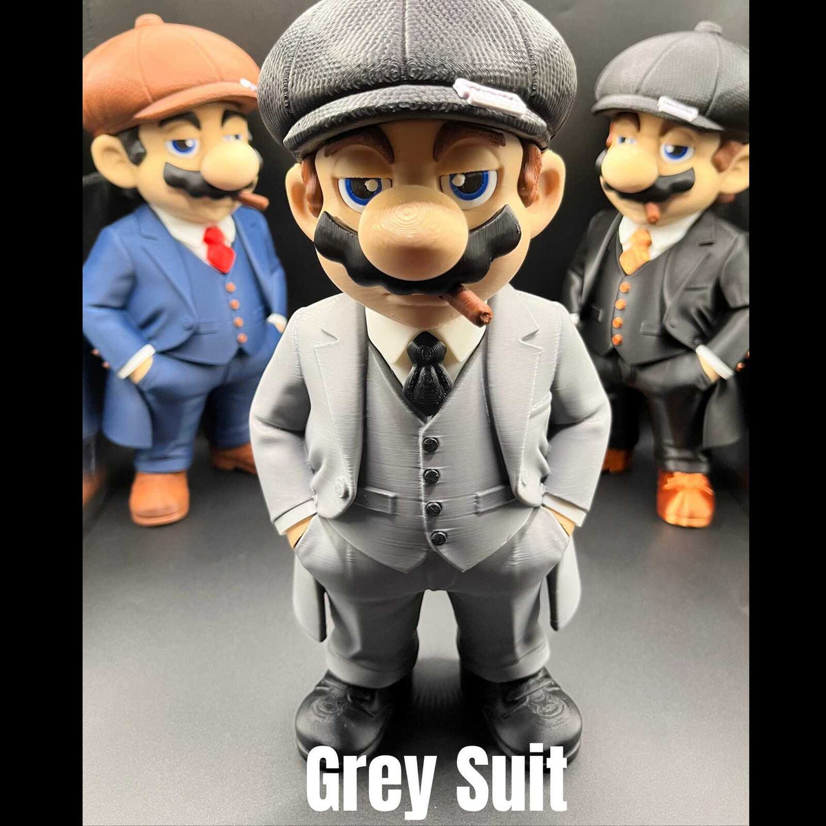 Shelby Inspired Mario - 3d Printed Collectible