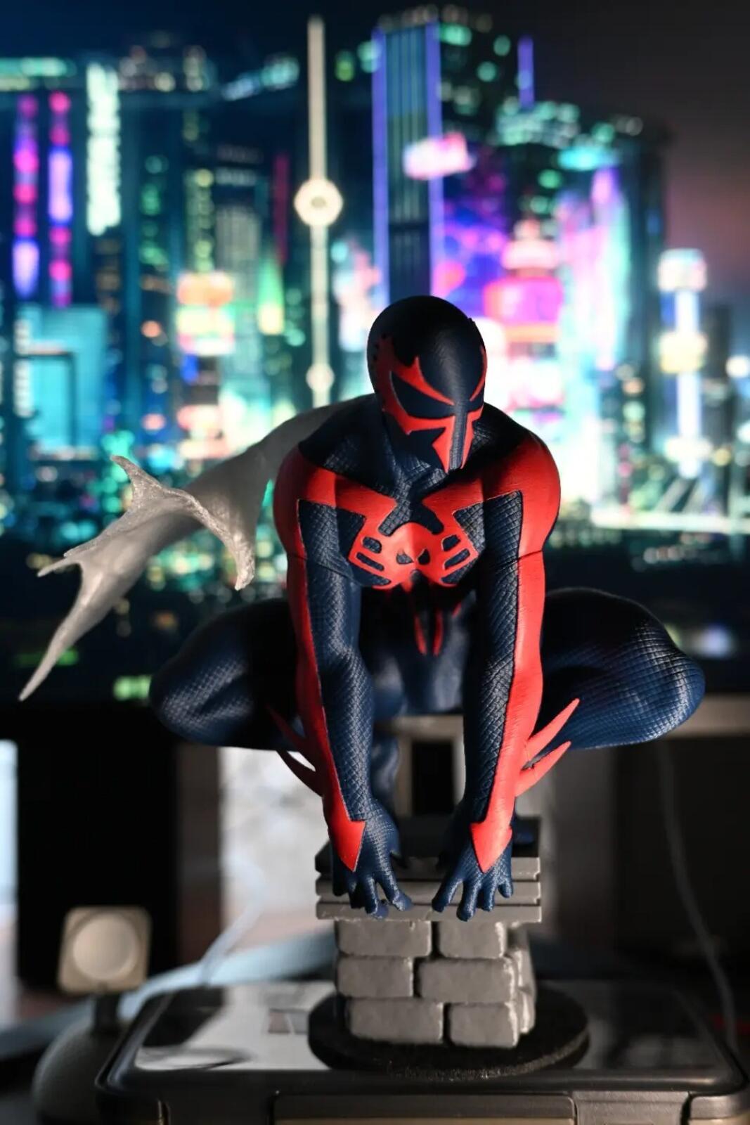 3D Printed Spider-Man 2099 Figure | DIY Paintable Model