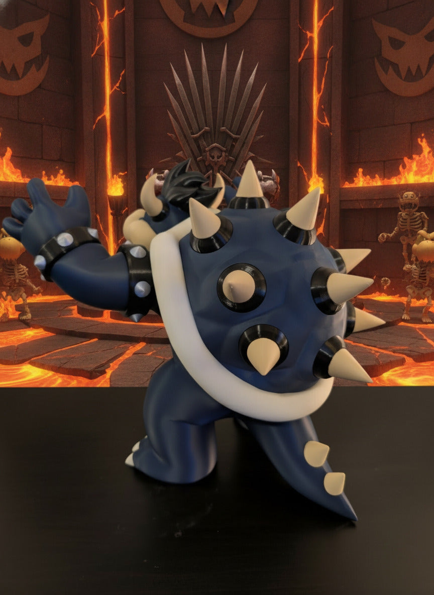 Dark Bowser | 10.25” Tall King of Chaos Figure