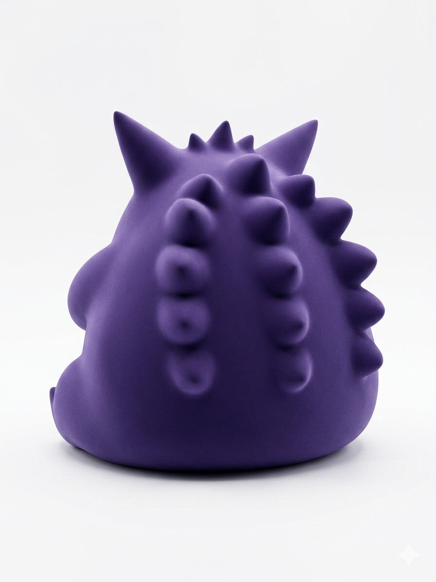Chonkygar - Fat Gengar - Funny Obese Pokémon Statue - Gag Gift Idea
