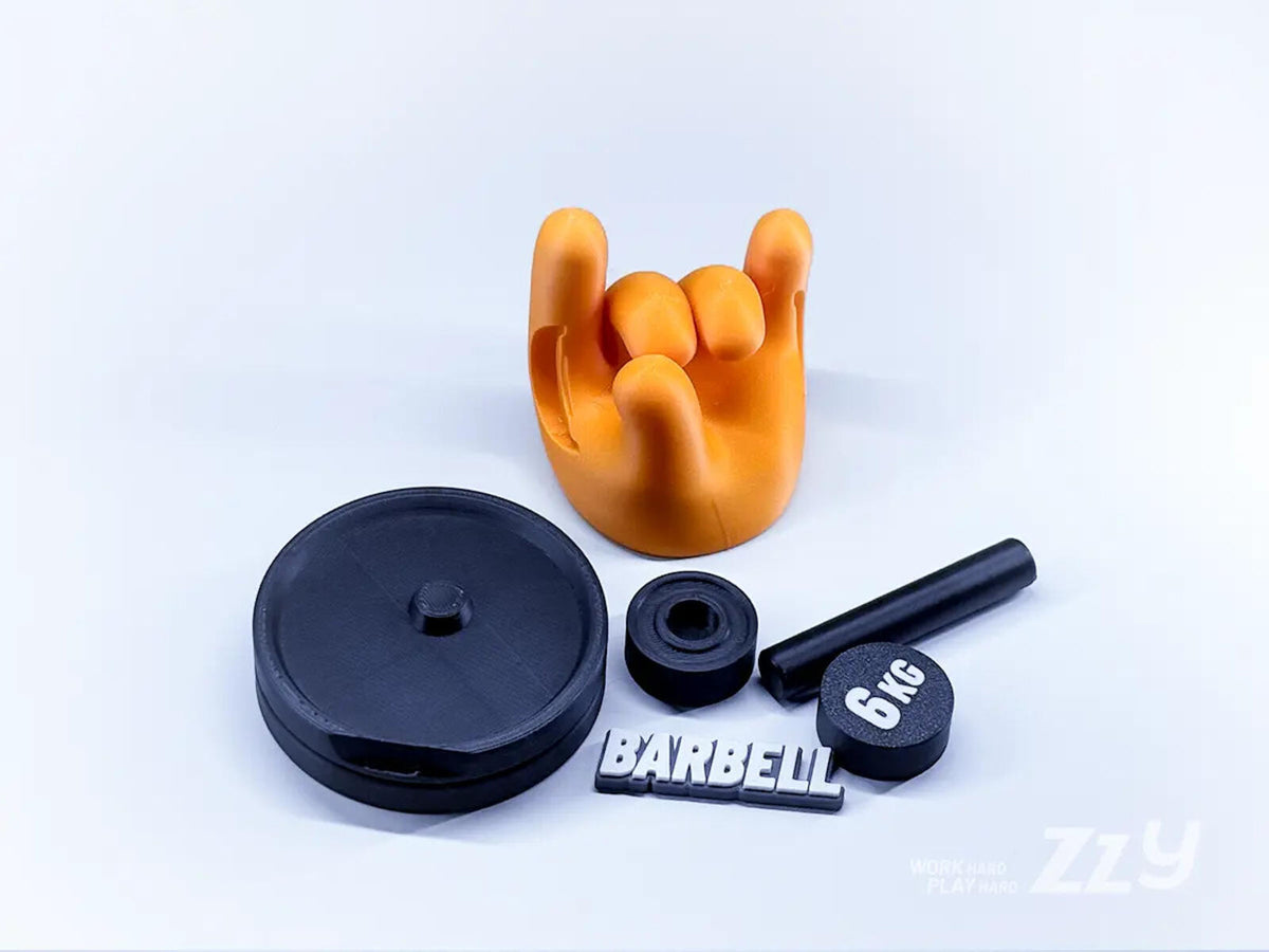 Funny Gym Dumbbell Phone Stand – 3D Printed Fitness Gift