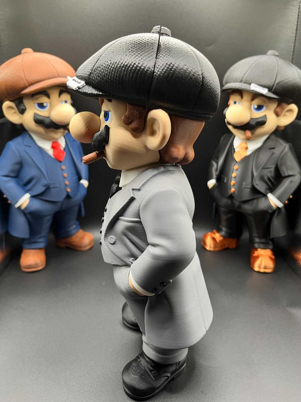 Shelby Inspired Mario - 3d Printed Collectible