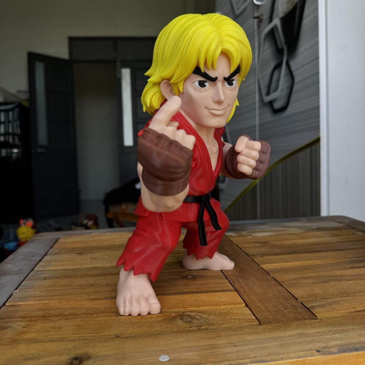 KEN – Chibi Fighter Fan Art Figure