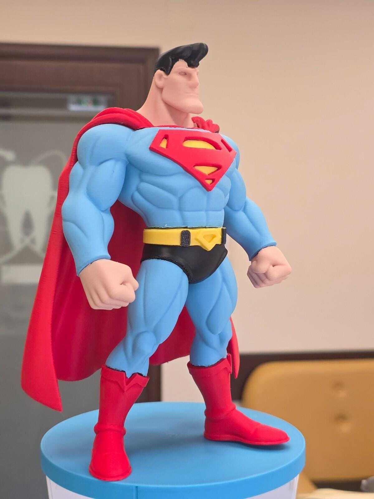 Superman Justice League | 3D Printed Figure Model | 10 inches