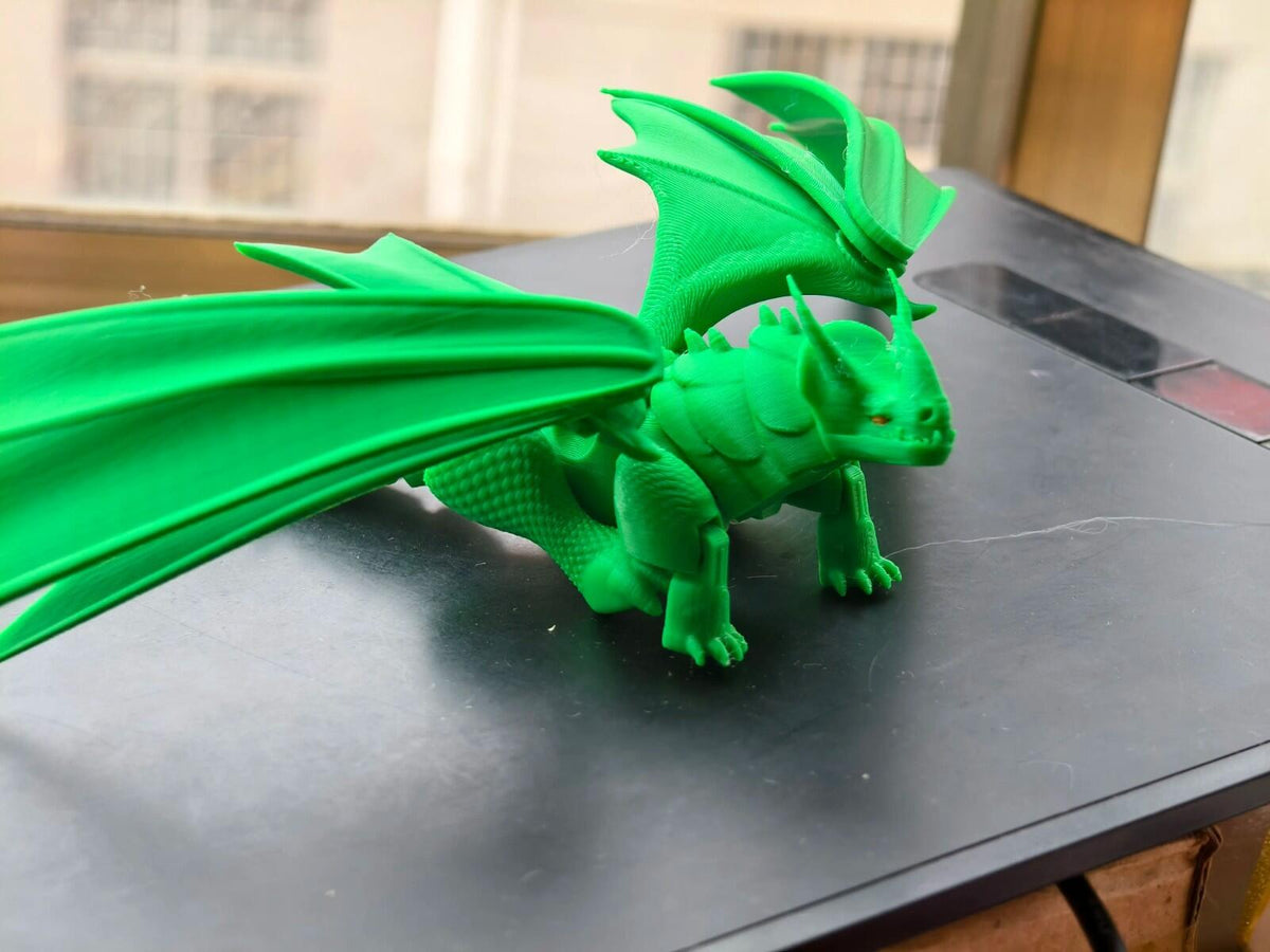 Heavy Armored Dragon – 3D Printed Fantasy Figure