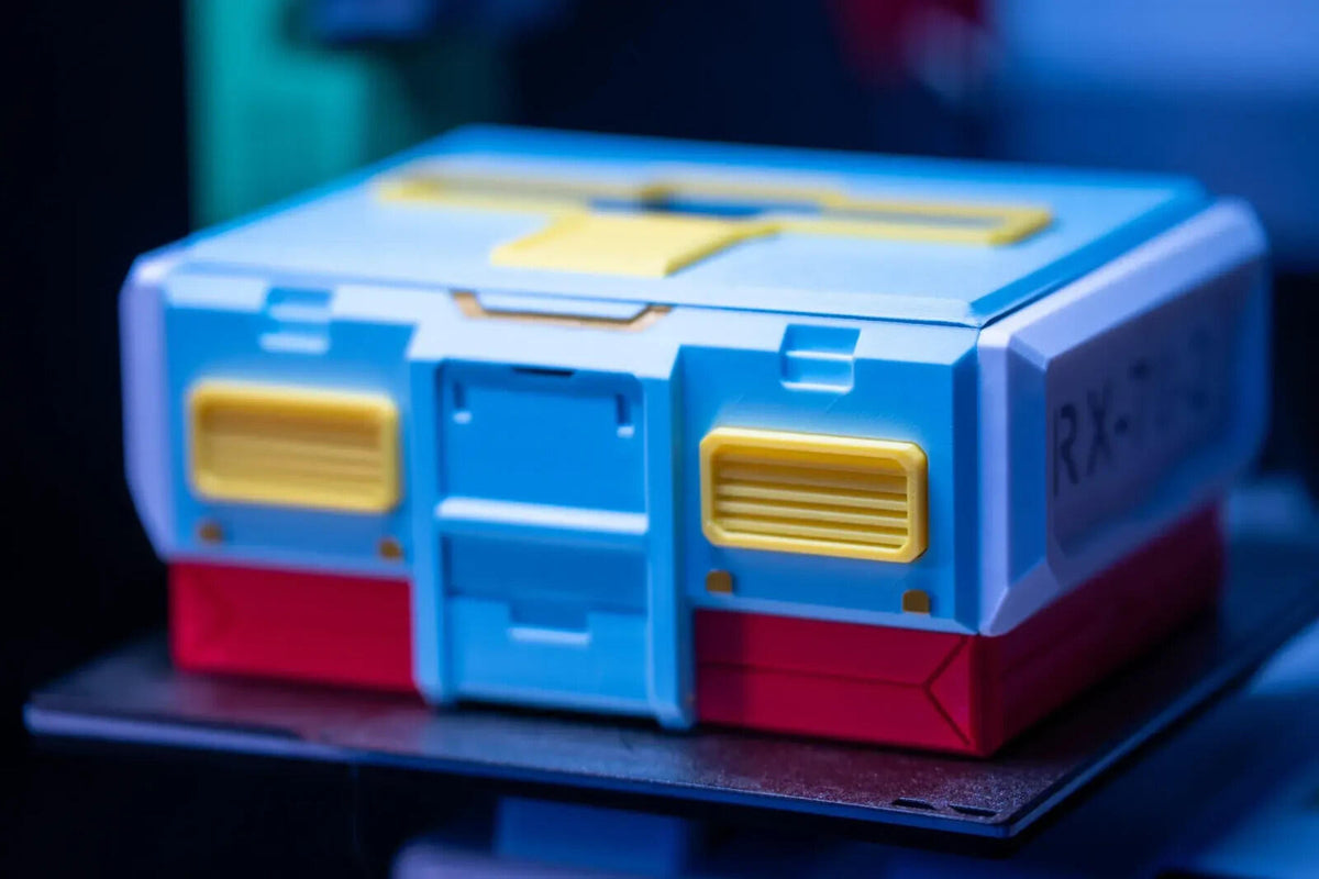 Gundam Style Tissue Box with Phone Holder
