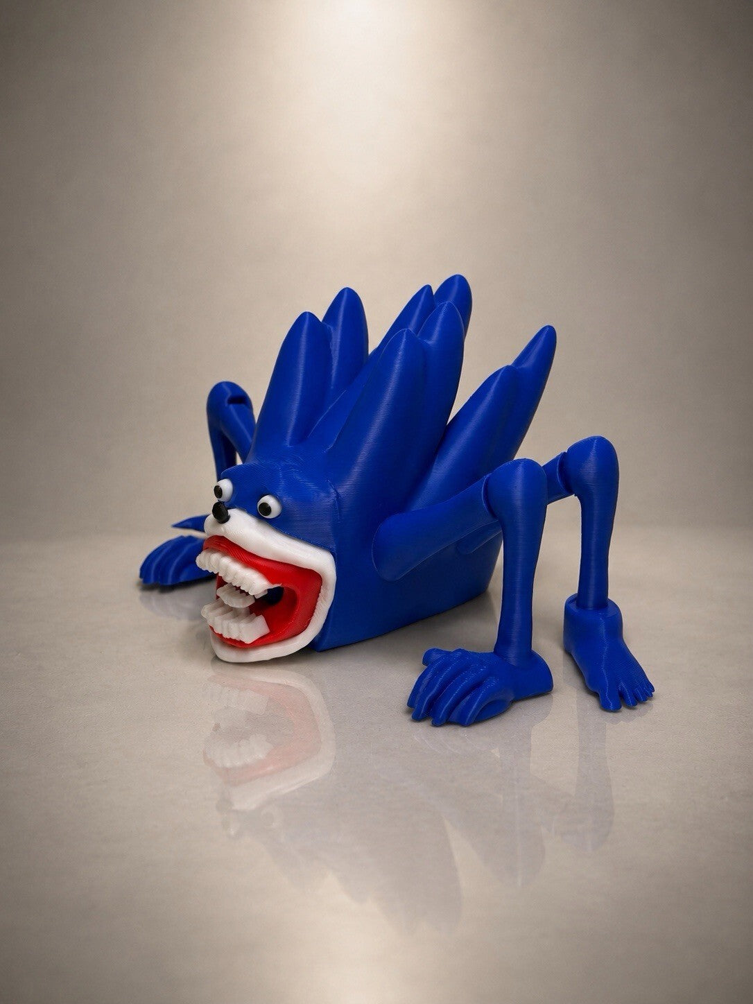 Sonic the Blue Hedgehog 3D Printed Action Figure