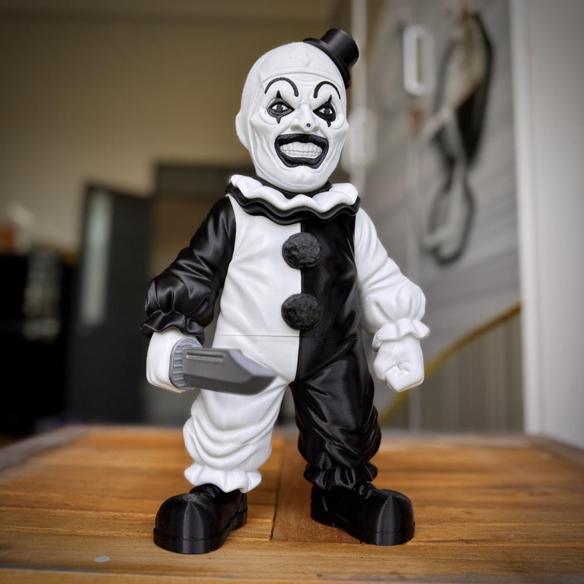 Art the Clown Fan Art 3D Printed Horror Statue