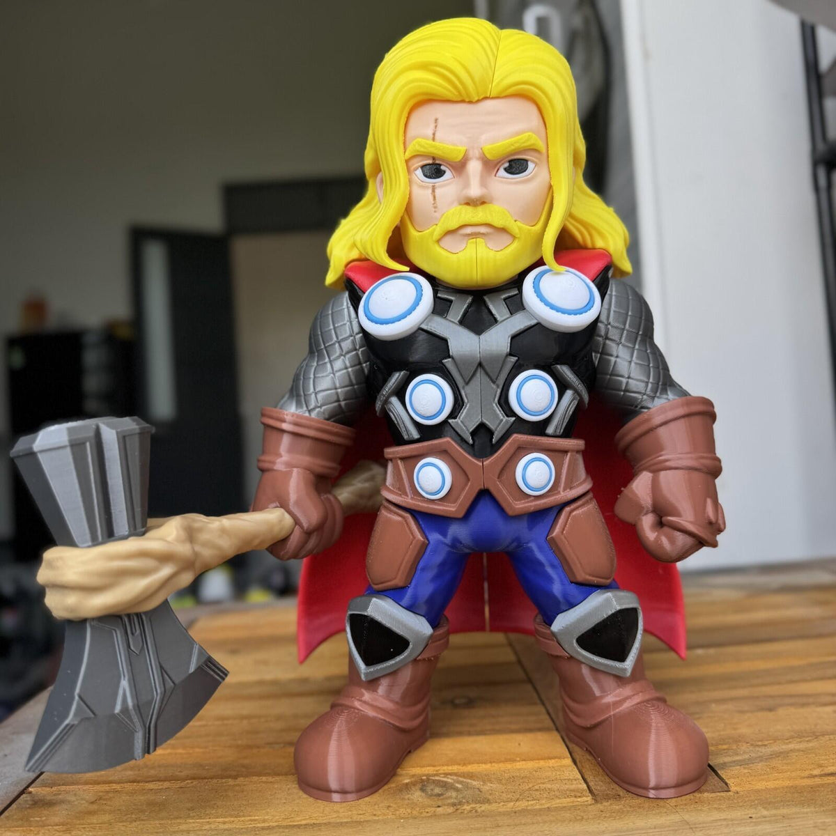 Thor Fan Art 3D Printed Figure – 30cm (12”) – God of Thunder Collectible