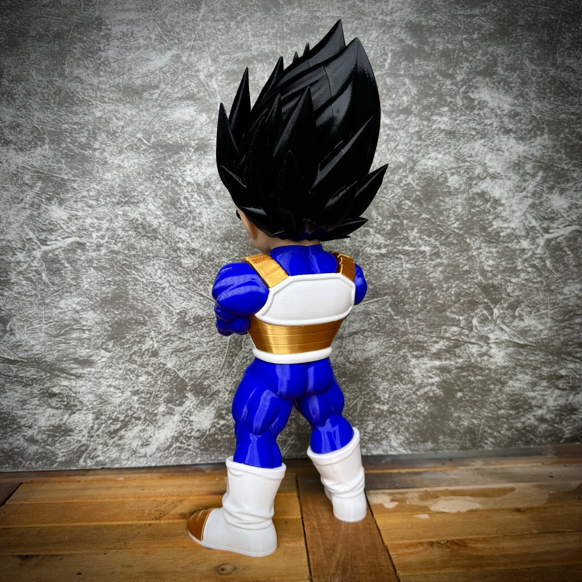 Vegeta Inspired Fan Art Figure | 32.5cm 3D Printed Statue