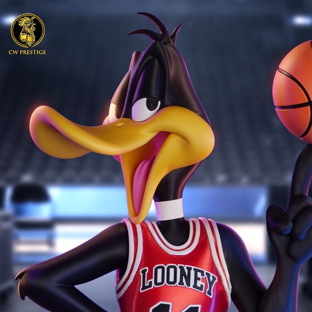 Looney Tunes x Chicago Bulls β Daffy Duck Basketball Figure