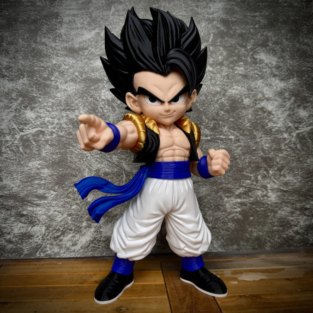 Gogeta Inspired Fan Art Figure | 32.5cm 3D Printed Statue