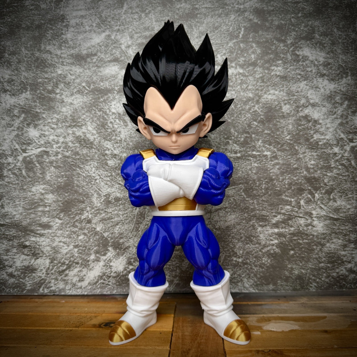 Vegeta Inspired Fan Art Figure | 32.5cm 3D Printed Statue