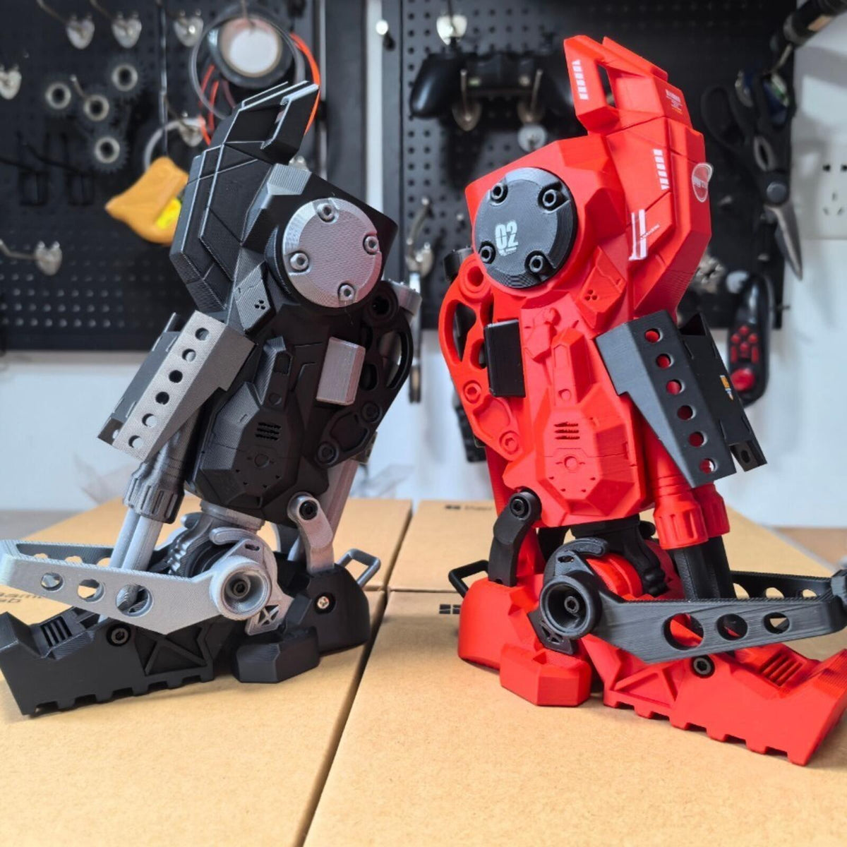 Mechanical Robot Leg Pen Holder | 3D Printed Desk Organizer | Mecha Style