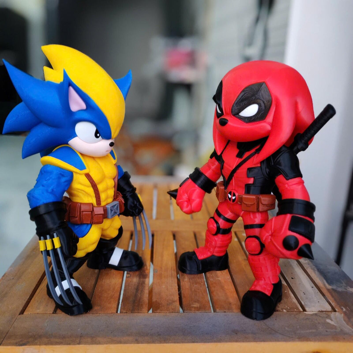 SONIVERINE – Sonic × Wolverine Fan Art 3D Printed Collectible