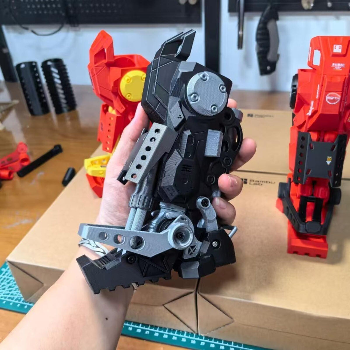 Mechanical Robot Leg Pen Holder | 3D Printed Desk Organizer | Mecha Style