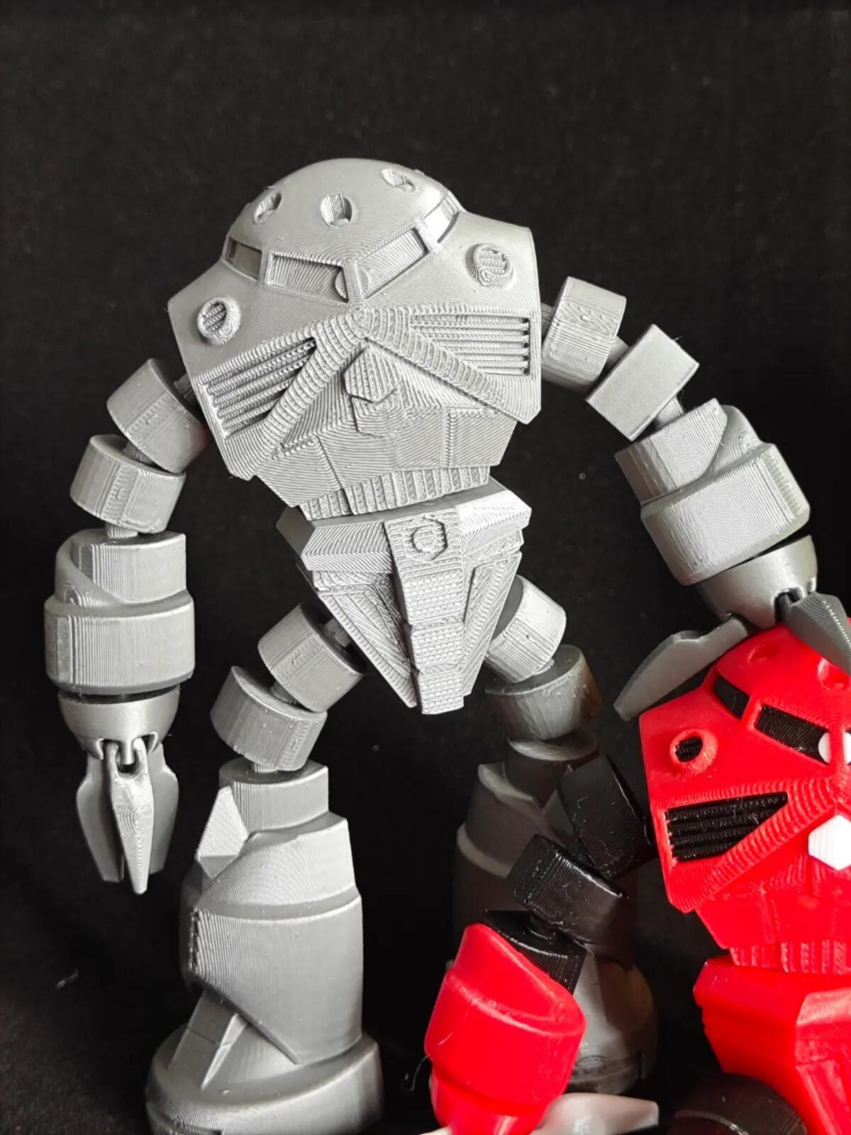 Mecha Crab Robot | 3D Printed | One-Piece | 23 Joints | Single Color