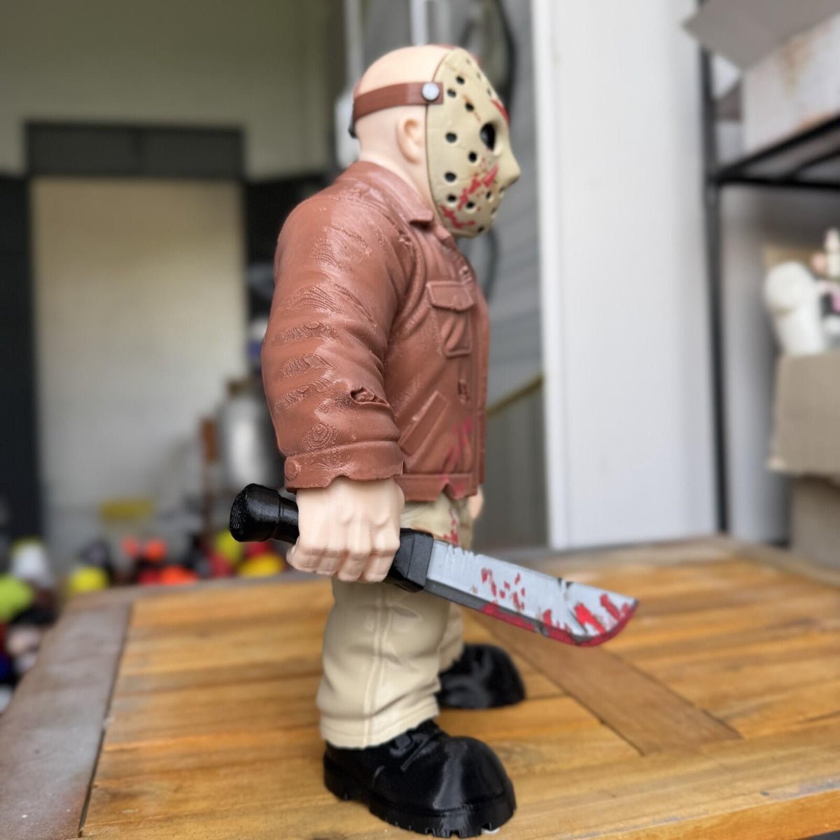 Jason Voorhees Fan Art 3D Printed Figure – 30cm (12”) – Horror Collectible