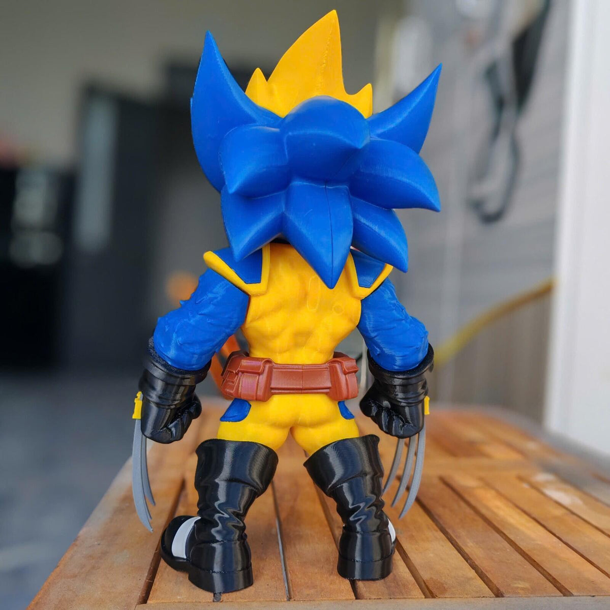 SONIVERINE – Sonic × Wolverine Fan Art 3D Printed Collectible