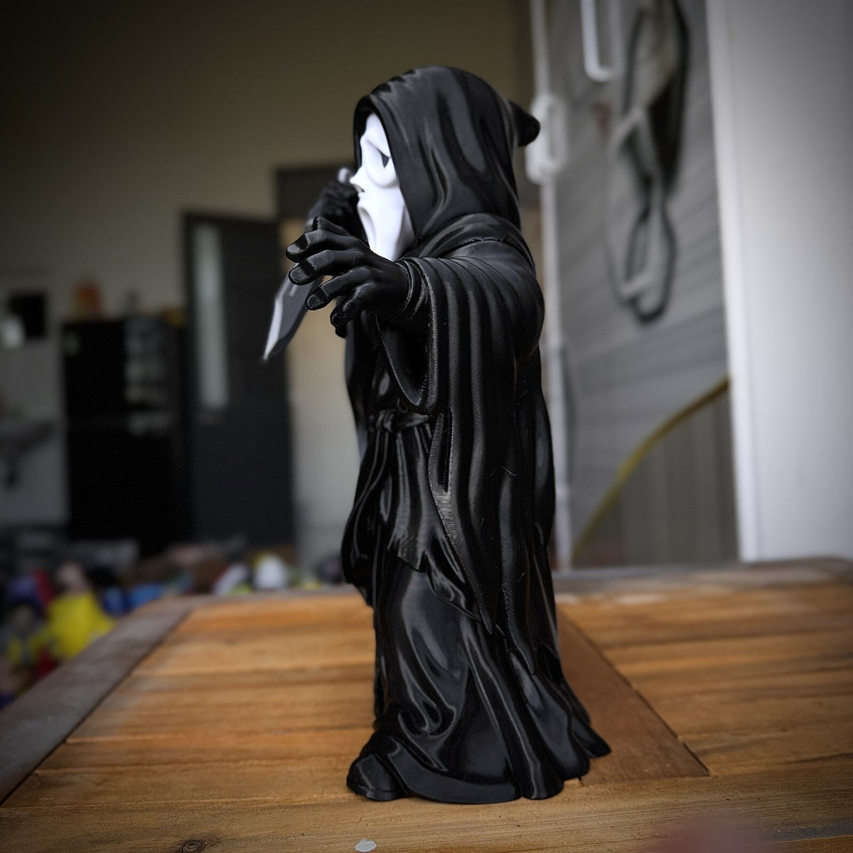 Ghostface Fan Art 3D Printed Horror Statue