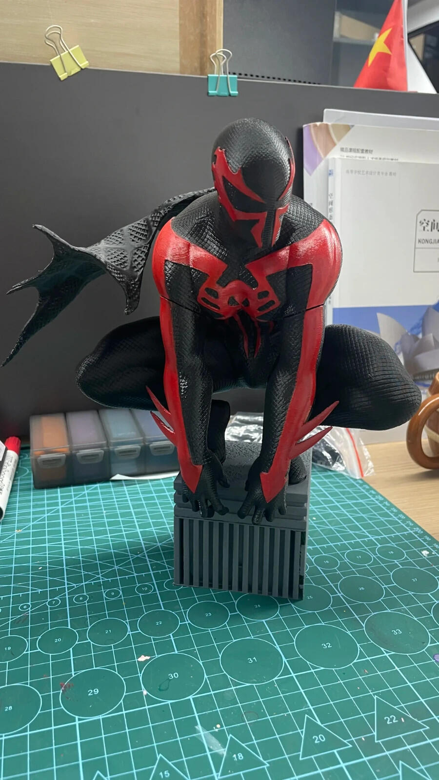 3D Printed Spider-Man 2099 Figure | DIY Paintable Model