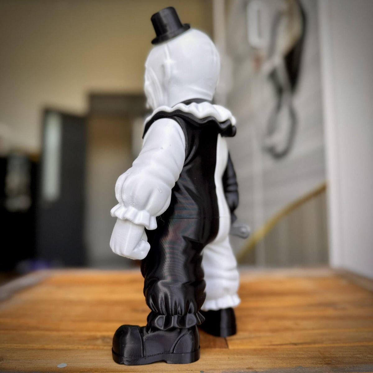 Art the Clown Fan Art 3D Printed Horror Statue