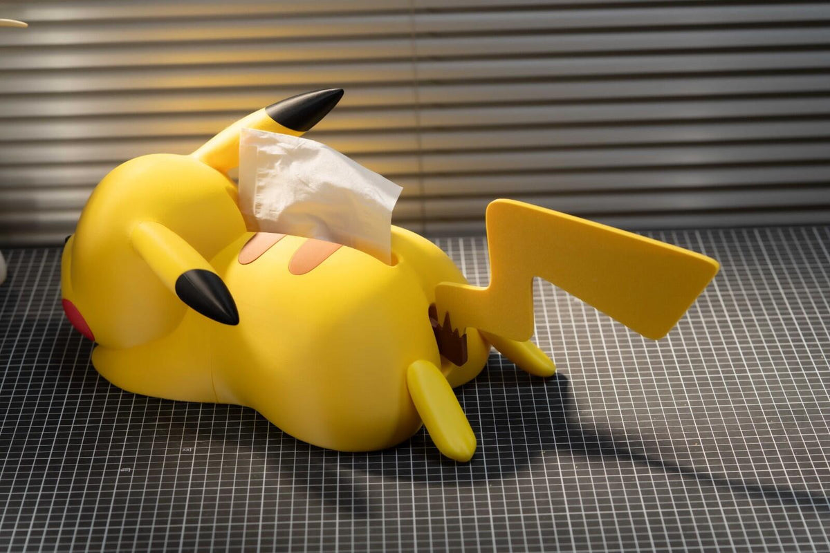 Pikachu Tissue Box Holder – Cute Decorative Case for Standard Tissues